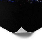 Poster Royaume-Uni Splatter Skull (Coin)