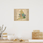 Poster Royaumes des Anglo-Saxons (Cuisine)