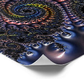 Poster Royaumes Spirales Infinis (Coin)