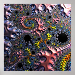 Poster Royaumes Spirales Infinis