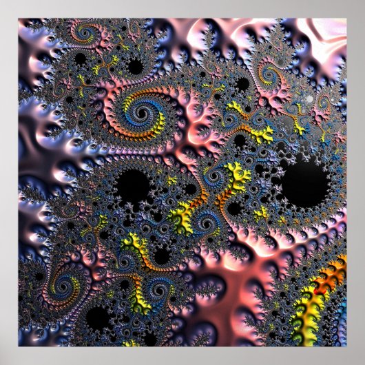 Poster Royaumes Spirales Infinis (Devant)