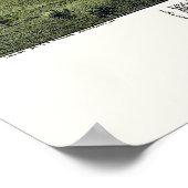 Poster Royersford, PA Carte panoramique - 1893 (Coin)