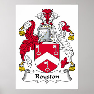 Poster Royston Family Crest