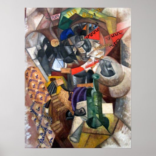 Poster Rozanova - Beerhouse 1914 (Devant)