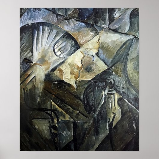 Poster Rozanova - Embankment 1914 (Devant)