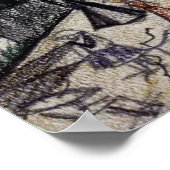 Poster Rozanova - Paysage de Crimée 1913 (Coin)