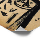 Poster Rozanova - Union de la jeunesse 1913 (Coin)