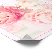 Poster roze pony's (Hoek)