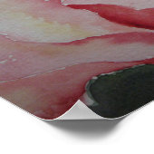 POSTER Roze Rose (Hoek)