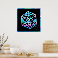 RPG Crit AF | Holo Imaginaire Tabletop PnP Jeu Dic