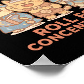 Poster Rpg Gamer Adhdandd Roll For Concentration Geek Cat (Coin)