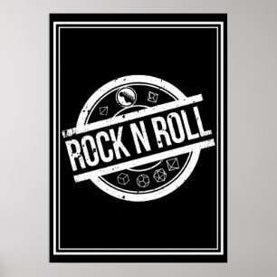 Poster RPG Rock and Roll