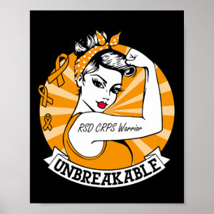Poster Rsd Crps Guerrier Indestructible Rsd Crps Sensibil