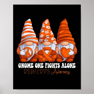 Poster Rsd Crps Mois De Sensibilisation Orange Ribbon Gno