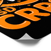 Poster RSDCRPS Complexe de ruban orange Syndro de la doul (Coin)