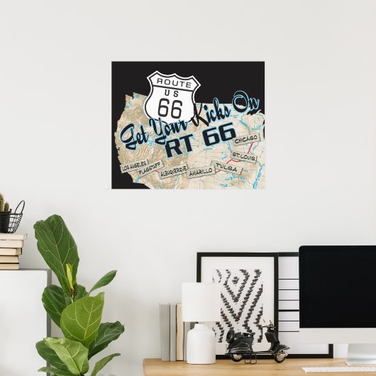 Poster RT 66 (Bureau à domicile)