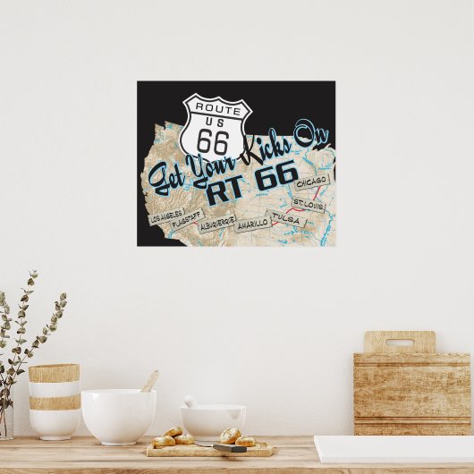 Poster RT 66 (Cuisine)