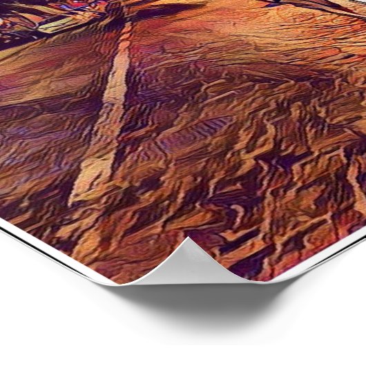 Poster Rua de D Carlos I Funchal Madeira Poster/Imprimer (Coin)