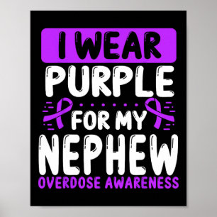 Poster Rub ruban violet tante oncle conscience de surdosa