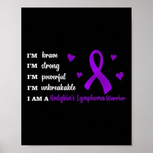 Poster Ruban Bleu Hydrocéphalie Guerrier Sensibilisation (Devant)