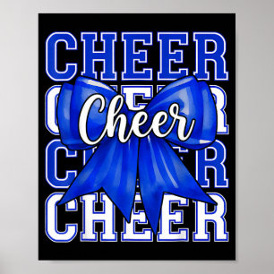 Poster Ruban Coquette de Cheerleader pour Cheerleading