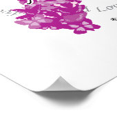 Poster Ruban de mucoviscidose des papillons (Coin)