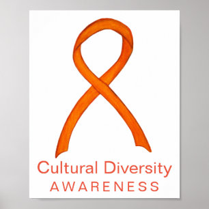 Poster Ruban de sensibilisation à la diversité culturelle
