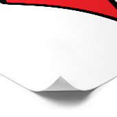 Poster Ruban de sensibilisation aux maladies cardiaques a (Coin)