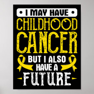Poster Ruban d'Or Sensibilisation au Cancer de l'Enfance