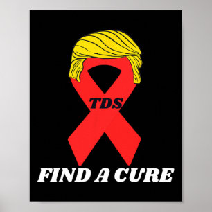 Poster Ruban drôle de Trump Humour politique