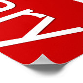 Poster Ruban du mois de sensibilisation aux maladies card (Coin)