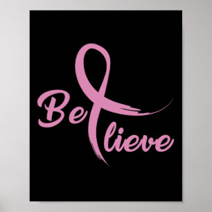 Poster Ruban Lutte contre le cancer du sein