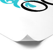 Poster Ruban papillon OCD (Coin)