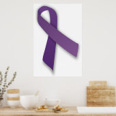 Poster Ruban Prévention de la violence et de l'abus de la (Cuisine)