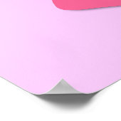 Poster Ruban rose (Coin)