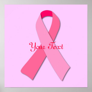 Poster Ruban rose