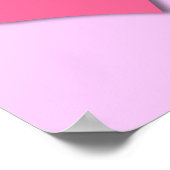 Poster Ruban rose (Coin)