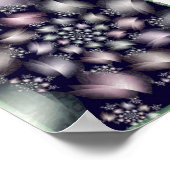 Poster rubans de soie arrosée julia (Coin)