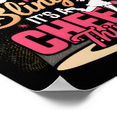 Poster Rubans et strass, c'est une chose de cheerleading (Coin)
