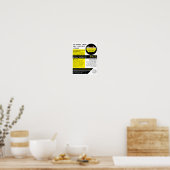 Poster Rubbbish jaune Sauter, Sauter/Dumster Company (Cuisine)