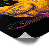 Poster Rubber Duck Disco Ball Art Dancing Rubber Duck (Coin)