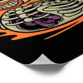 Poster Rubber Duck Skeleton Rubber Duckie Costume Party (Coin)