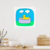Poster Rubber Ducky (Cuisine)