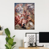 Poster Rubens - Angleterre, Ecosse, Minerva & Cupid (Bureau à domicile)