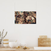 Poster Rubens - Bataille du pont Milvius (Cuisine)