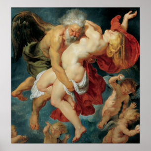 Poster Rubens - Borei Abducts Orifia, 1620