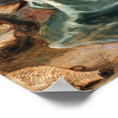 Poster Rubens - Hagar Dans Le Désert (Coin)