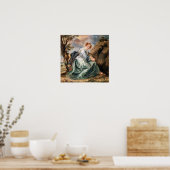 Poster Rubens - Hagar Dans Le Désert (Cuisine)