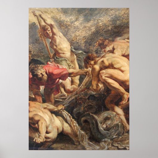 Poster Rubens - La Brouille Miraculeuse des Poissons (Devant)