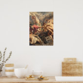 Poster Rubens - La Brouille Miraculeuse des Poissons (Cuisine)